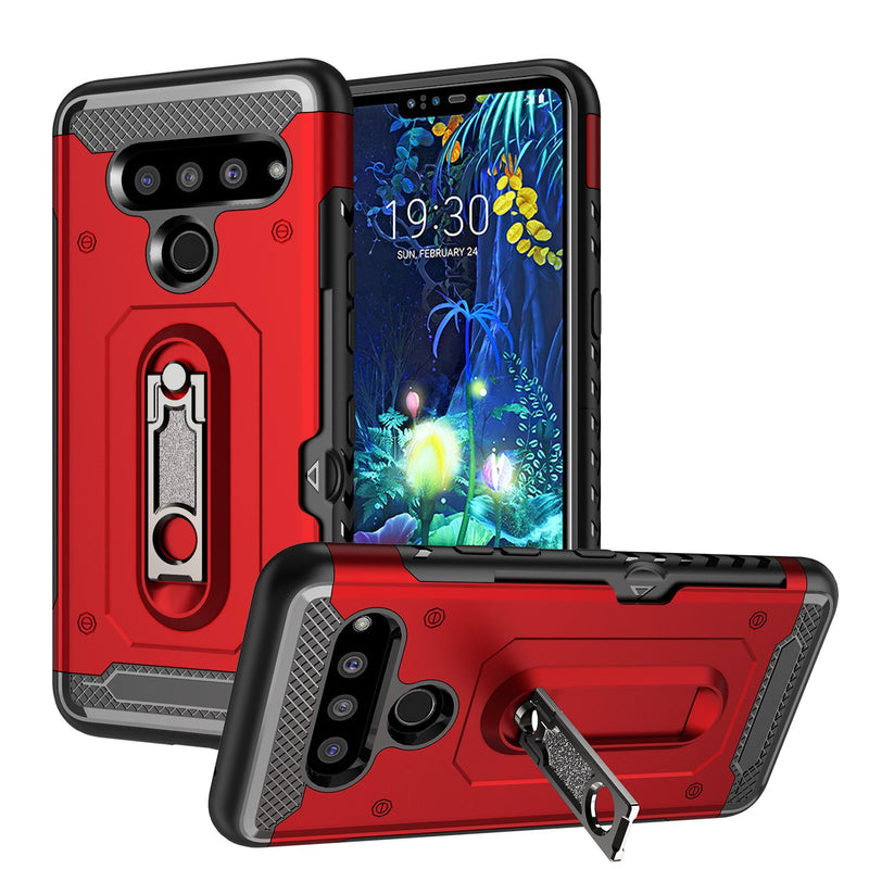 LG V50 Armor Case with Card Slot and Kickstand