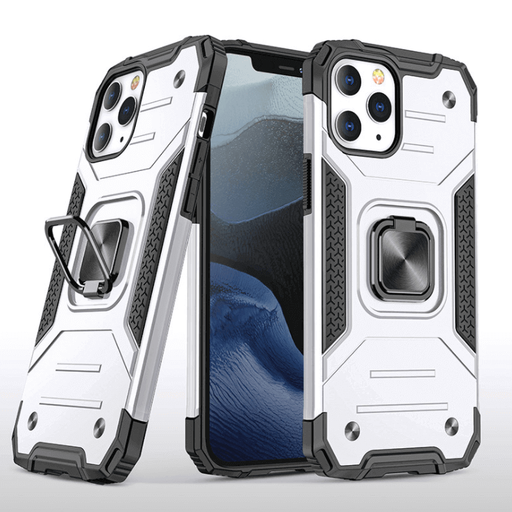 iPhone 12 Pro Max Case - Heavy-Duty, Ring Holder