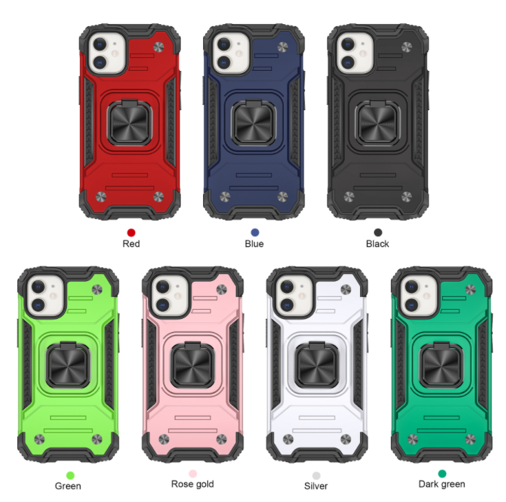 iPhone 12 /12 Pro Case - Heavy-Duty, Ring Holder