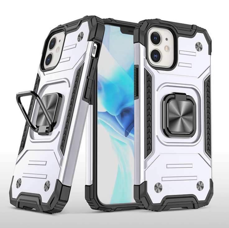 iPhone 12 Pro Max Case - Heavy-Duty, Ring Holder