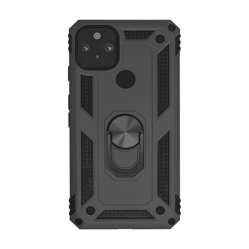 Google Pixel 5 Case - Heavy-Duty, Ring Holder