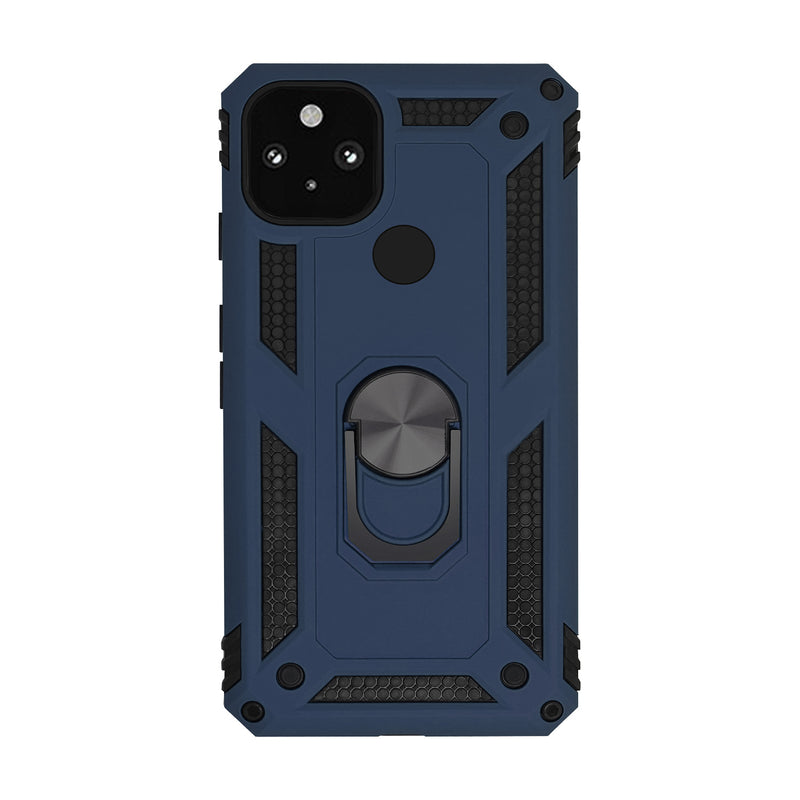 Google Pixel 5 Case - Heavy-Duty, Ring Holder