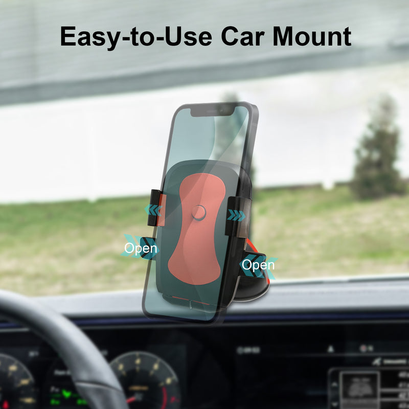 Universal Car Phone Mount - Windshield Dashboard