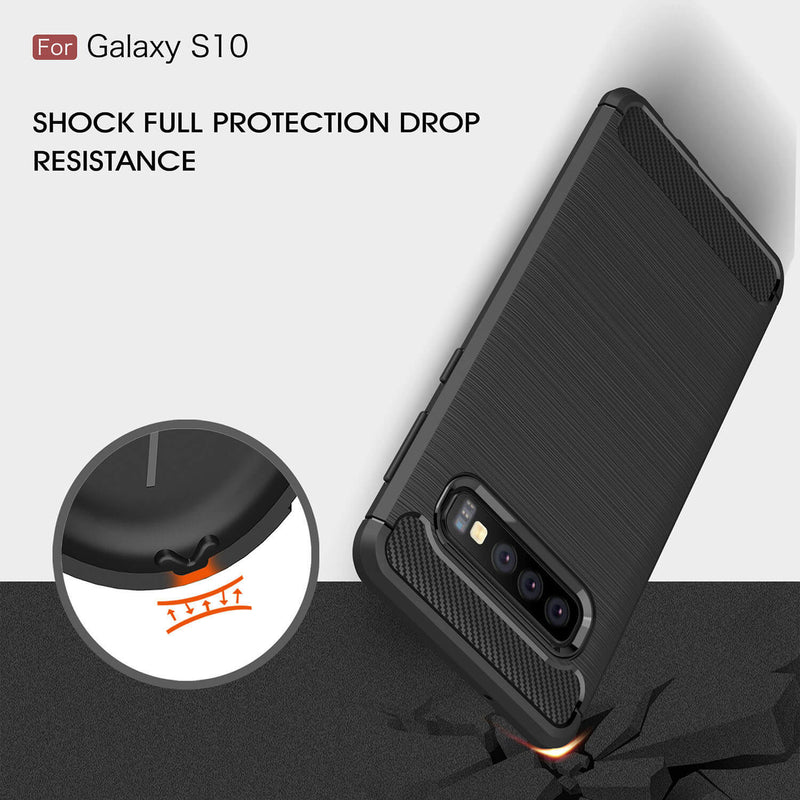 Samsung Galaxy S10 Carbon Fiber TPU Case - Gorilla Gadgets