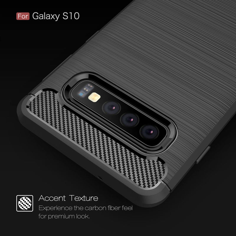 Samsung Galaxy S10 Carbon Fiber TPU Case - Gorilla Gadgets