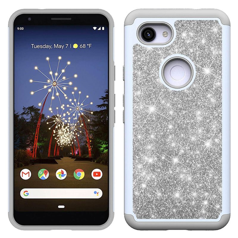 Google Pixel 3a Protective Glitter Case - Gorilla Gadgets