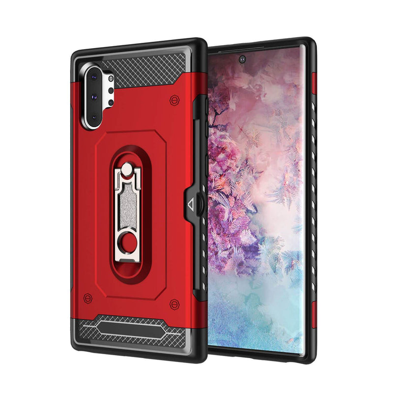 Samsung Galaxy Note 10 Armor Case with Card Slot and Kickstand - Gorilla Gadgets