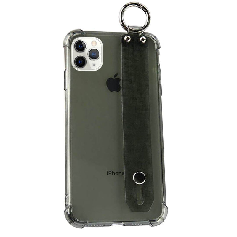 iPhone 11 Pro Max TPU Case - Hand Strap, Key Ring