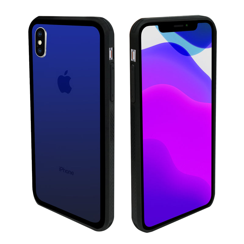 iPhone X /XS Case - Color Gradient Tempered Glass Back