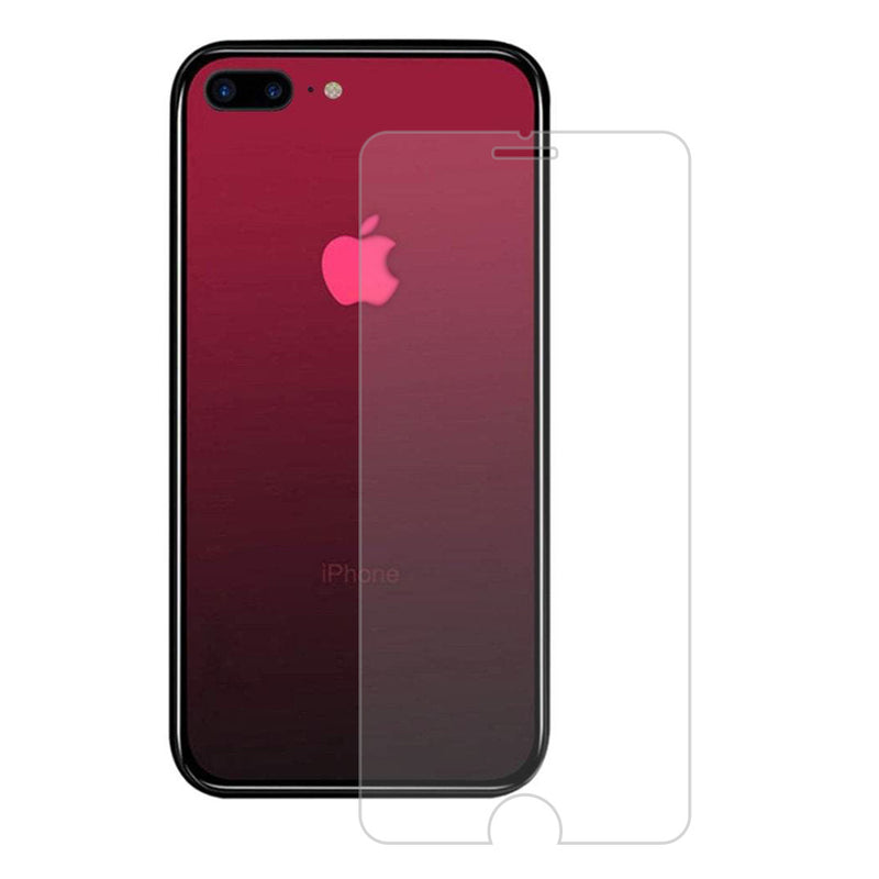 iPhone 7+ /8+ Case - Color Gradient Tempered Glass Back