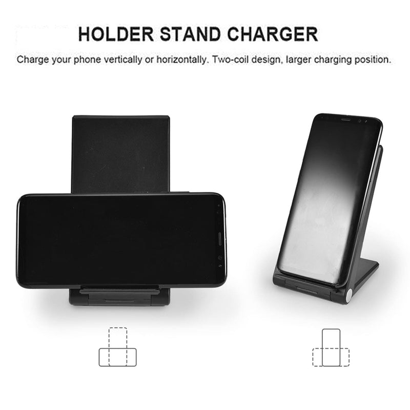 10W Foldable Wireless Charging Stand - Gorilla Gadgets