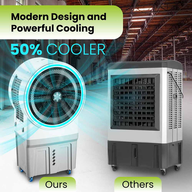 evaporative air cooler, powerful cooling