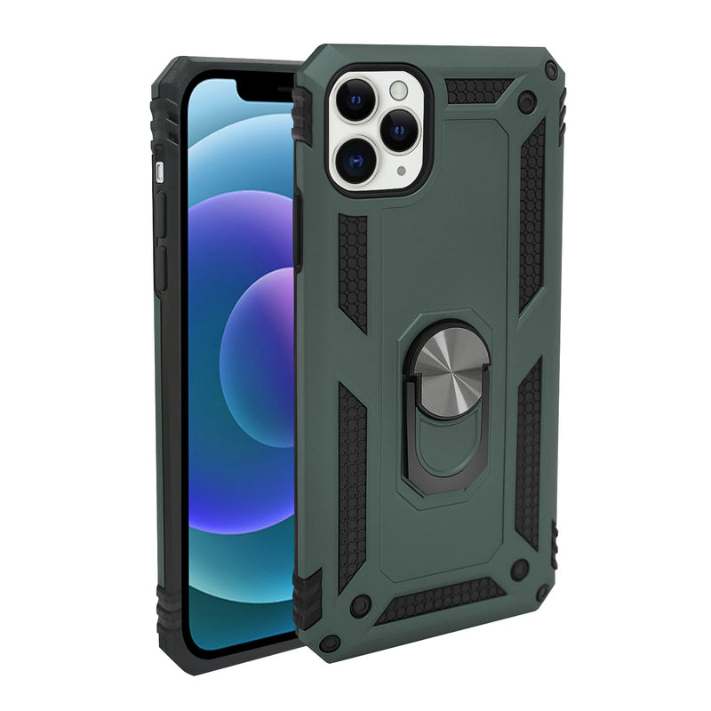 iPhone 11 Pro Max Case - Heavy-Duty, Ring Holder