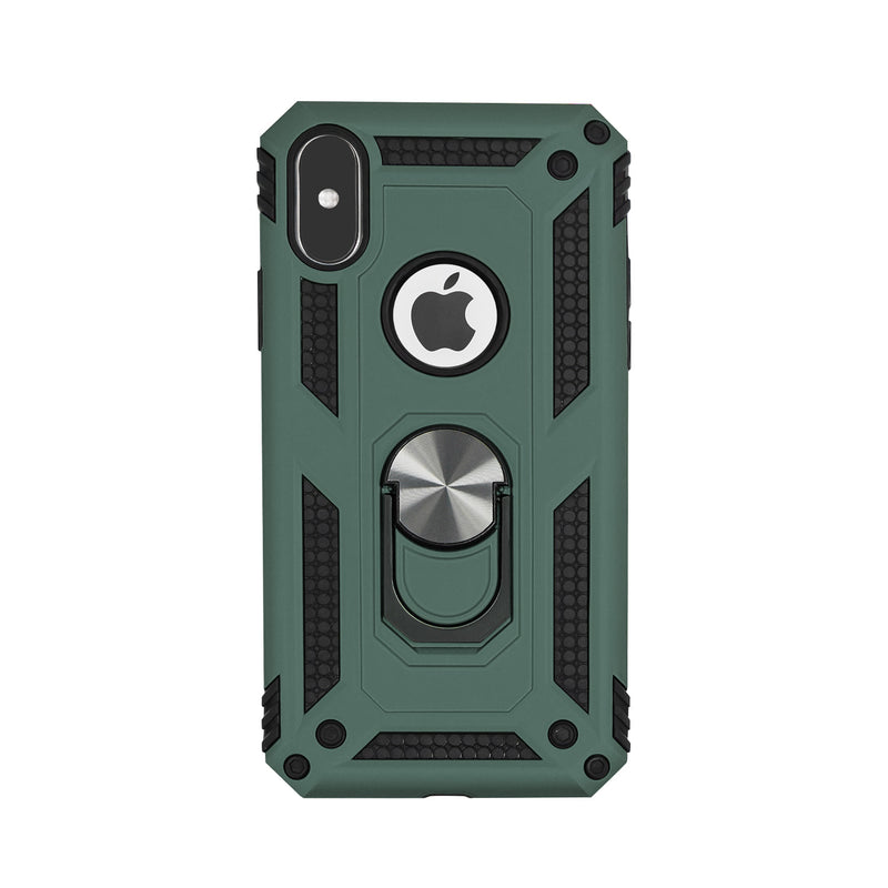 iPhone X /XS Case - Heavy-Duty, Ring Holder