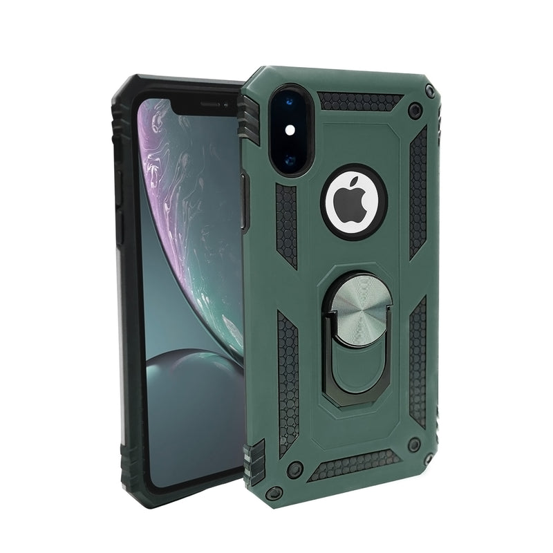 iPhone XS Max Case - Heavy-Duty, Ring Holder