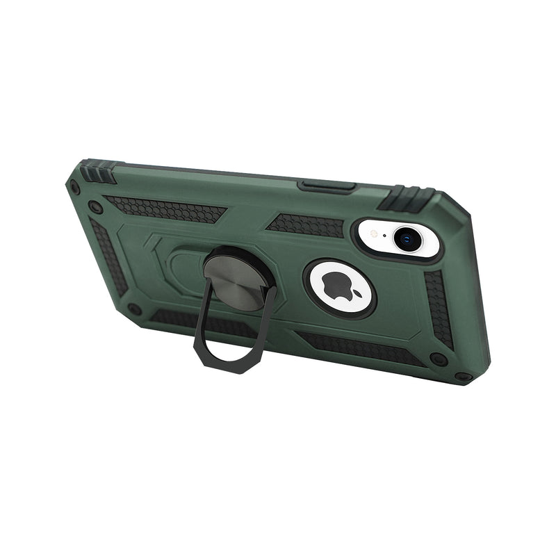 iPhone XR Case - Heavy-Duty, Ring Holder