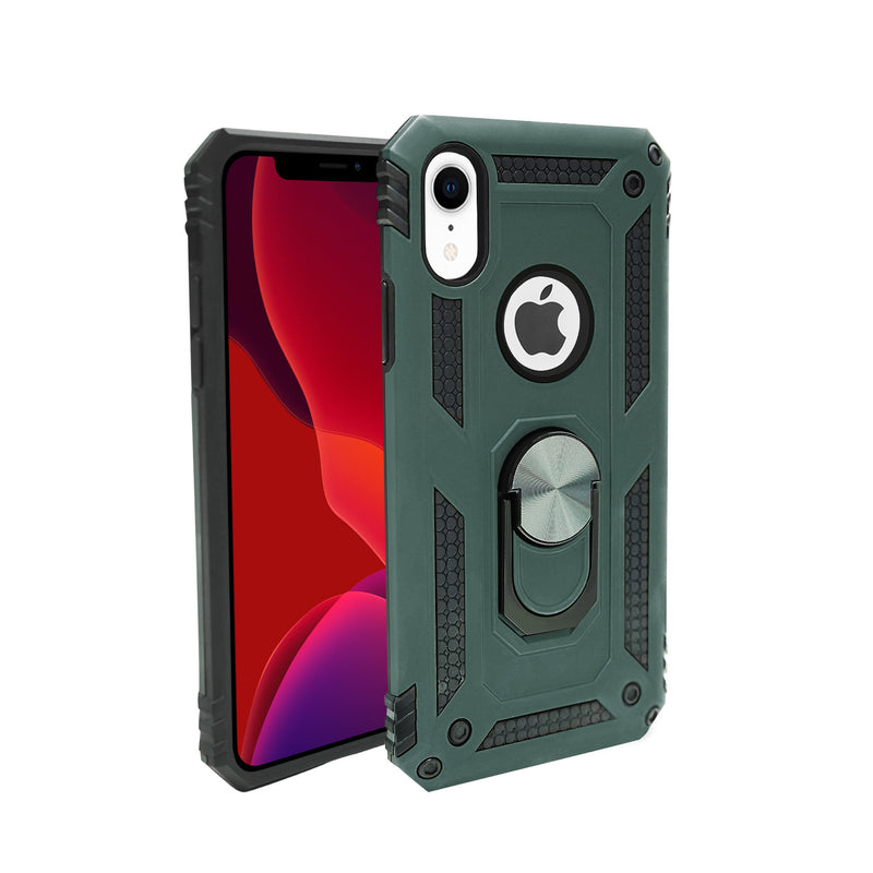 iPhone XR Case - Heavy-Duty, Ring Holder