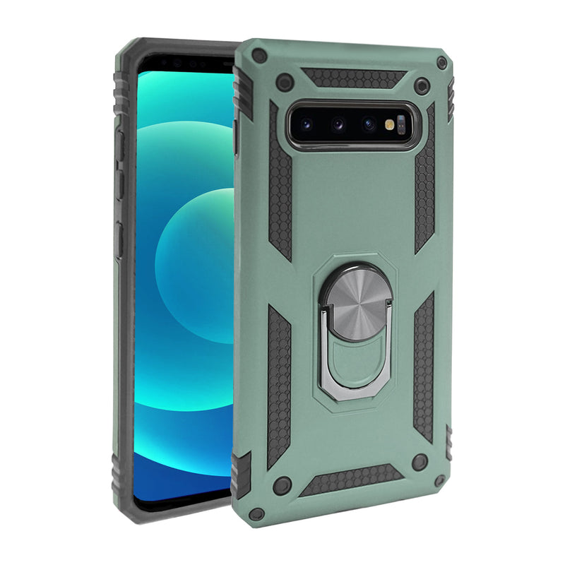 Samsung Galaxy S10+ Case - Heavy-Duty, Ring Holder