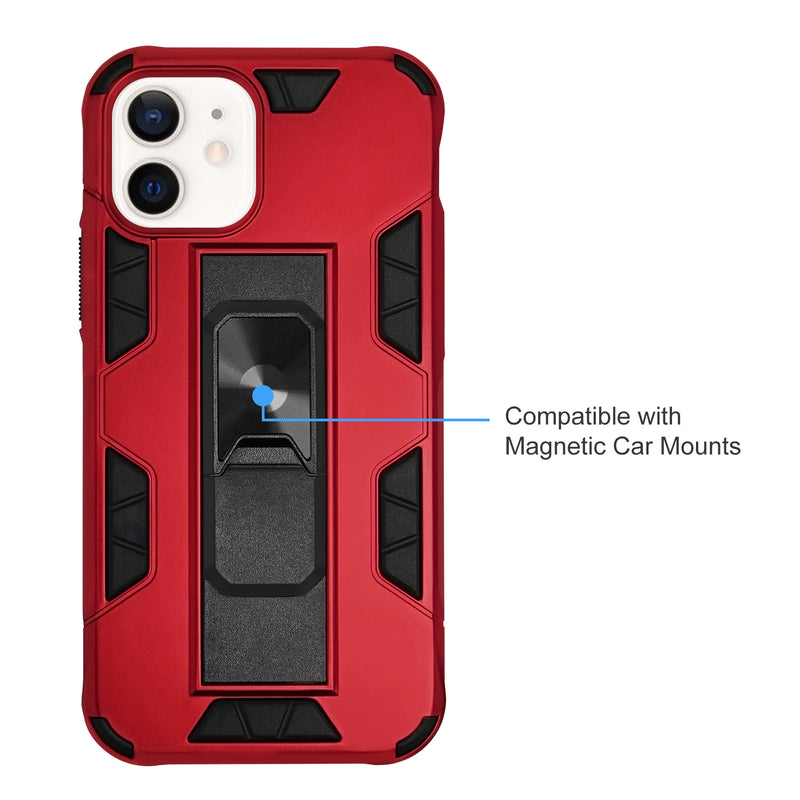 iPhone 12 Case - Heavy-Duty, Kickstand