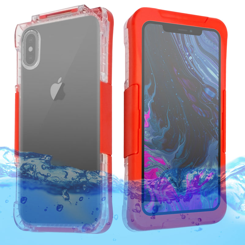 iPhone X /XS Case - Waterproof with Neck Strap