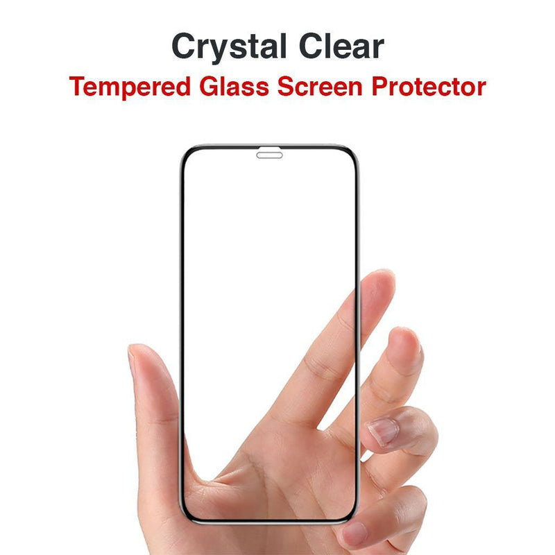 2-Pack iPhone Xs Max Full Coverage Tempered Glass Screen Protector (Clear) - Gorilla Gadgets