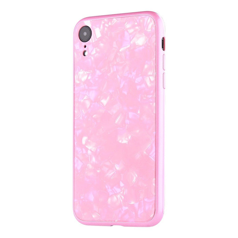 iPhone XR Marble Pattern 9H Tempered Glass Case - Gorilla Gadgets