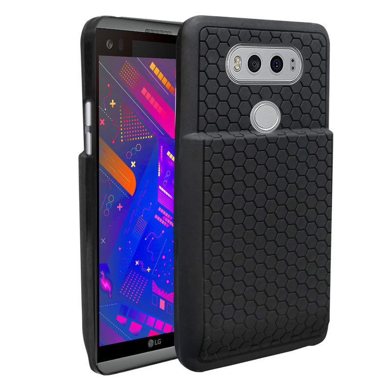 LG V20 Case - Honeycomb Pattern, Compatible with Extended Battery