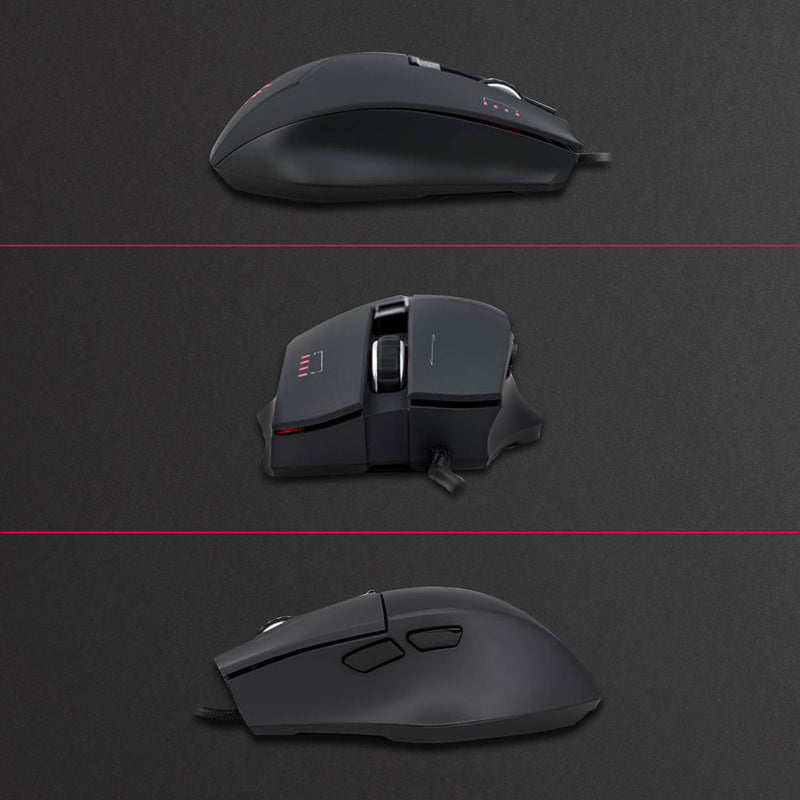 Gaming Mouse - Ergonomic, Customizable Gaming Software, Surface Calibration