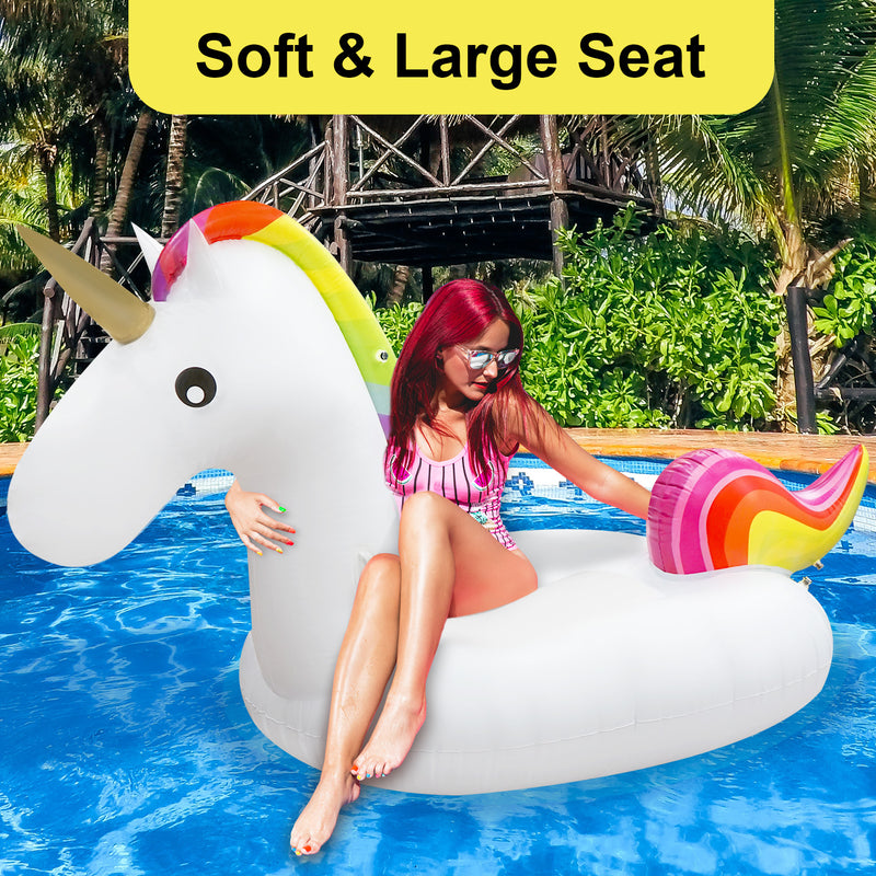 Big Inflatable Unicorn Pool Float