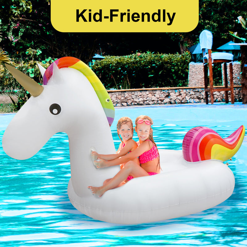 Big Inflatable Unicorn Pool Float