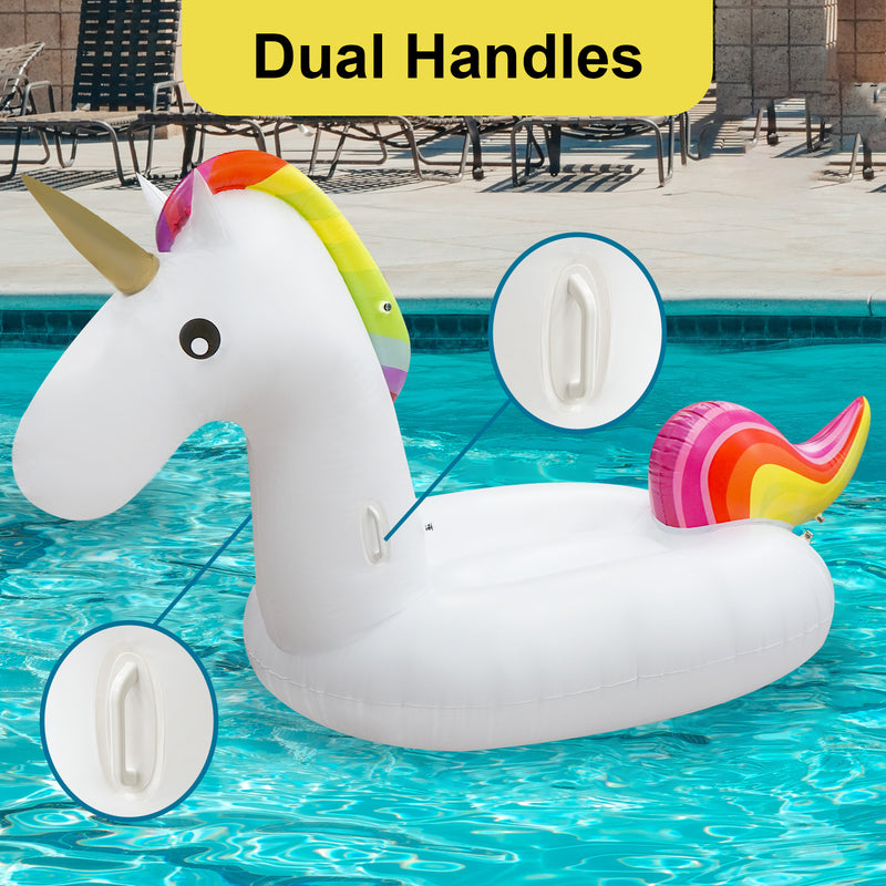 Big Inflatable Unicorn Pool Float