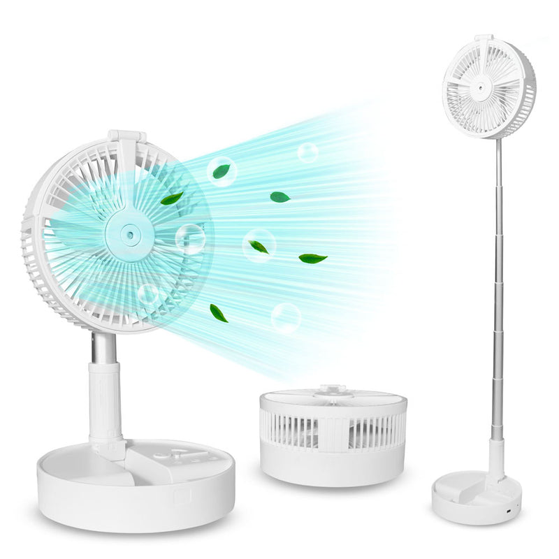 Folding Portable Mini Fan - Night Light