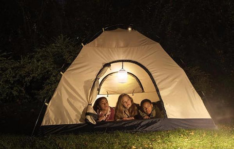 Children in outdoor camp