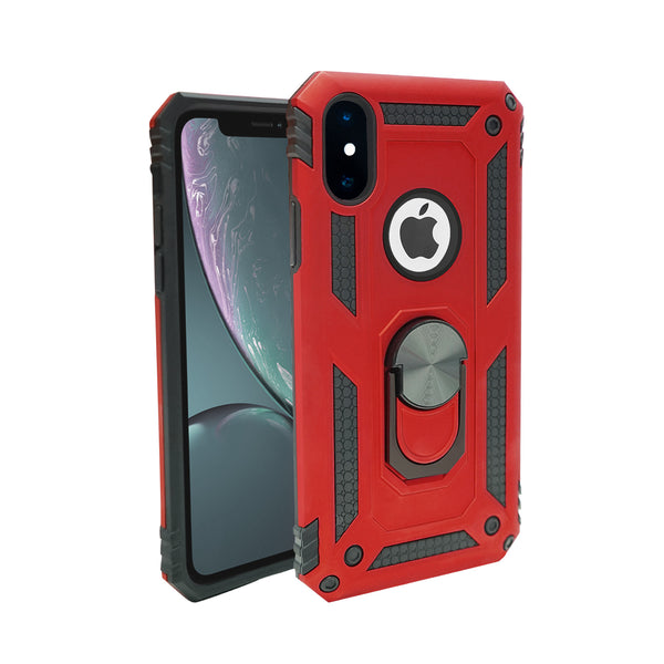 iPhone XS Max Case - Heavy-Duty, Ring Holder