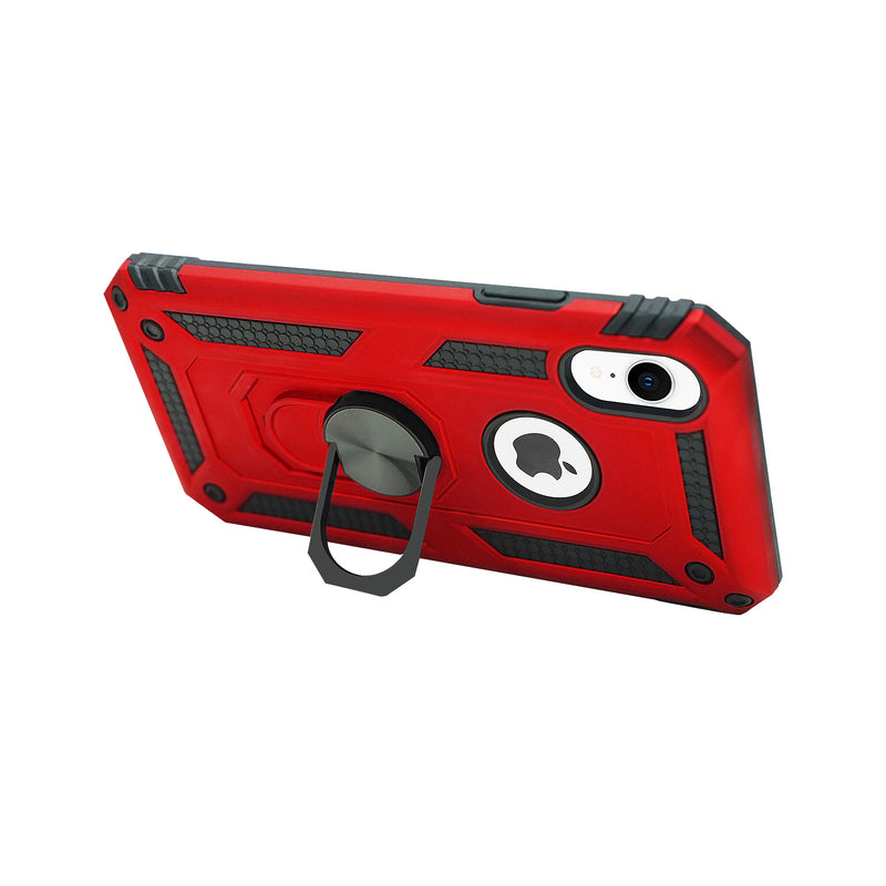 iPhone XR Case - Heavy-Duty, Ring Holder