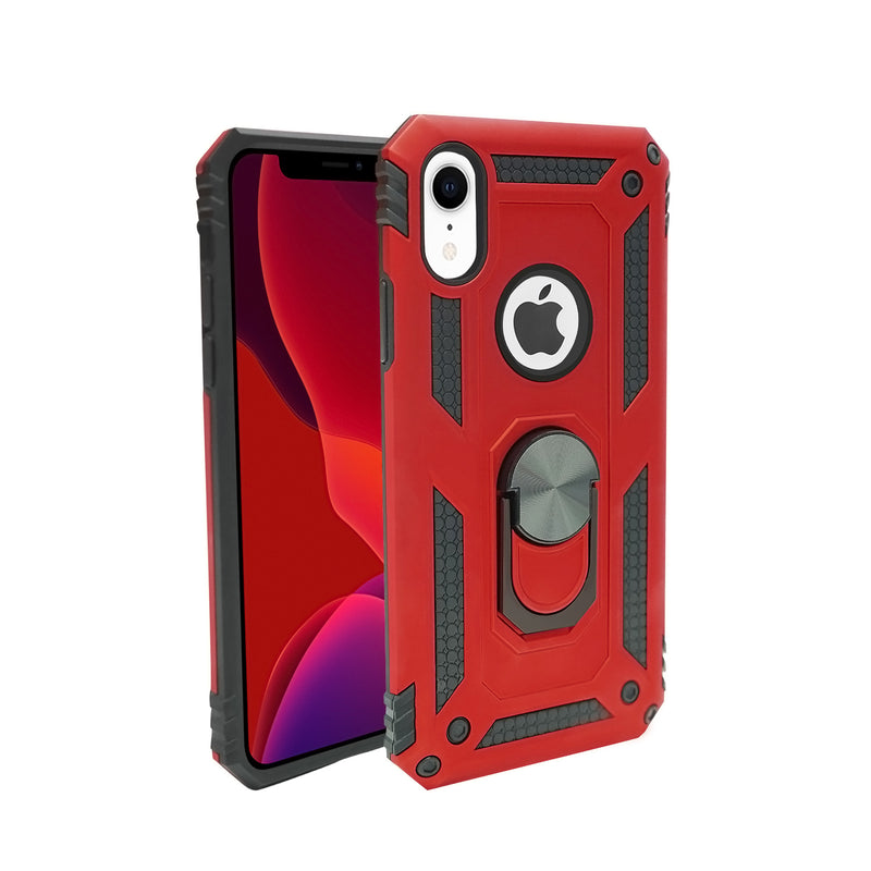 iPhone XR Case - Heavy-Duty, Ring Holder