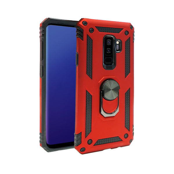 Samsung Galaxy S9+ Case - Heavy-Duty, Ring Holder