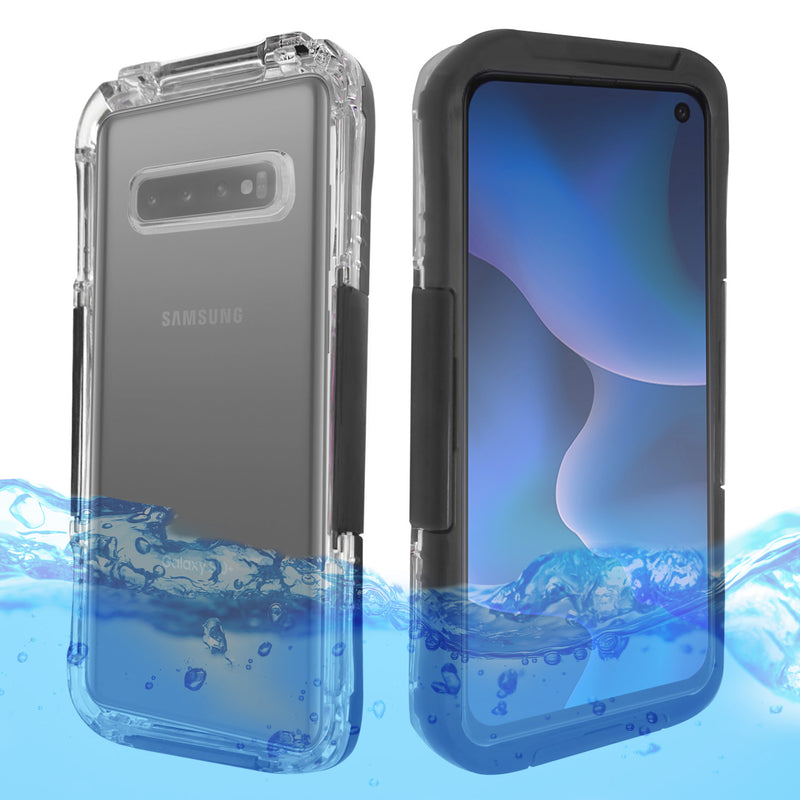 Samsung Galaxy S10 Case - Waterproof with Neck Strap