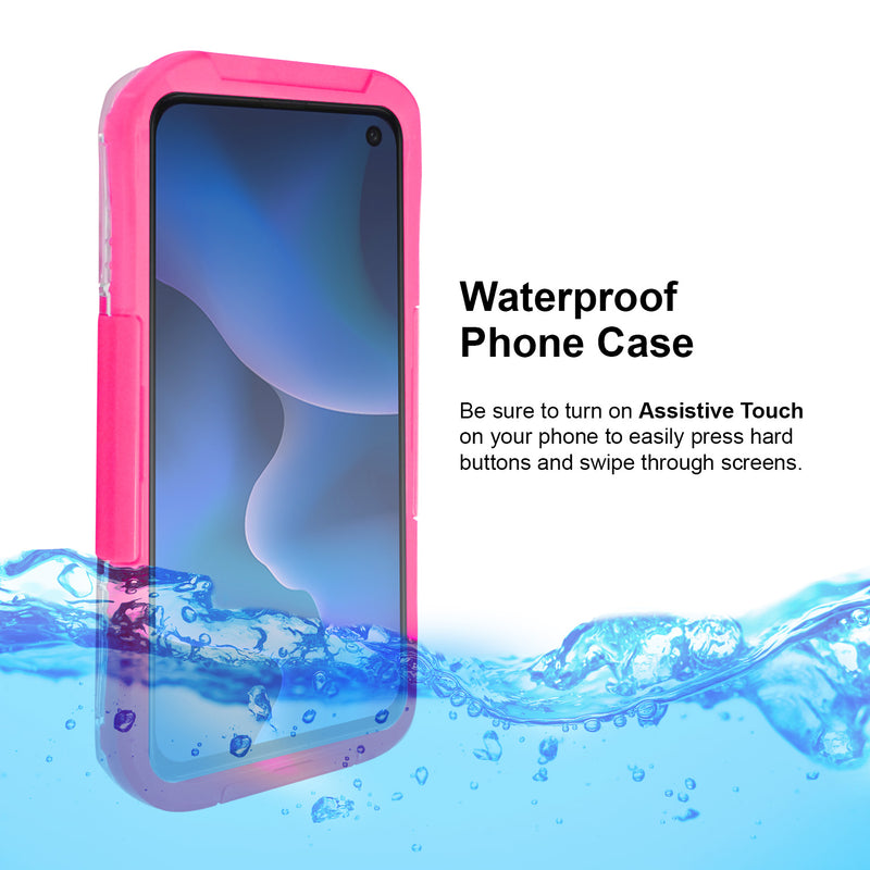 Samsung Galaxy S10+ Case - Waterproof with Neck Strap