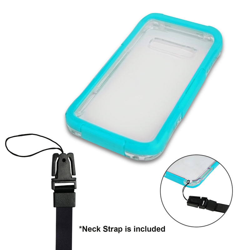 Samsung Galaxy S10+ Case - Waterproof with Neck Strap