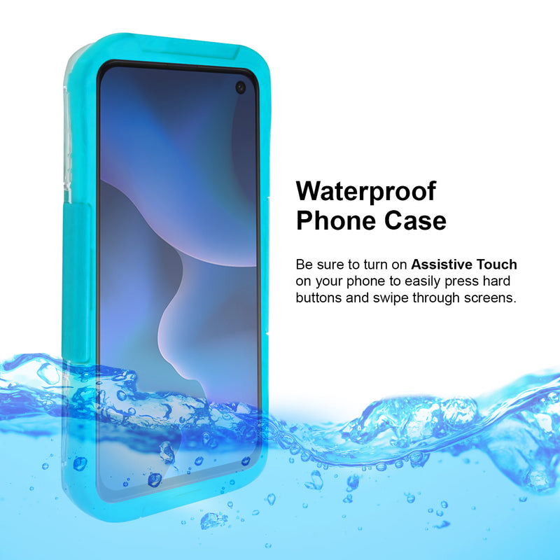 Samsung Galaxy S10+ Case - Waterproof with Neck Strap