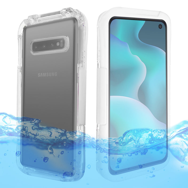 Samsung Galaxy S10+ Case - Waterproof with Neck Strap