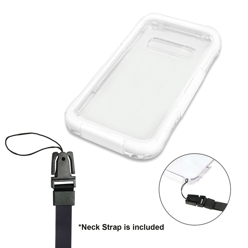 Samsung Galaxy S10+ Case - Waterproof with Neck Strap