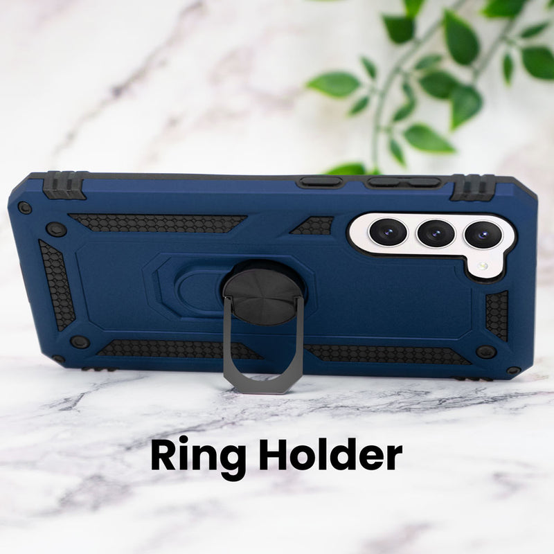 Samsung Galaxy S23+ Case, Heavy-Duty and Ring Holder