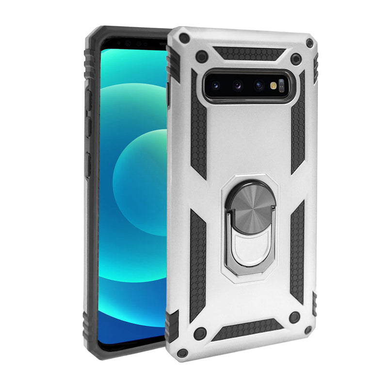 Samsung Galaxy S10+ Case - Heavy-Duty, Ring Holder