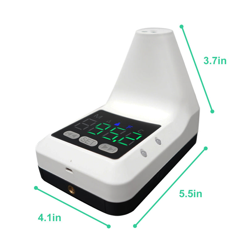 Contactless Infrared Forehead Thermometer - Bluetooth App, Onscreen Controls & Tripod Bundle