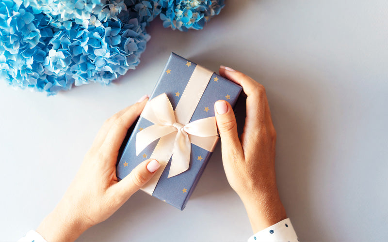 A gift Box on a Table