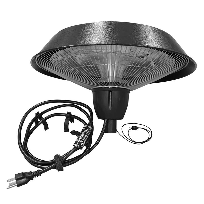 Patio Electric Heater Replacement - Black, 1500w (Top Part Only)