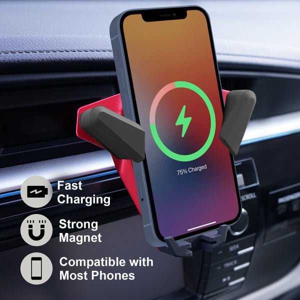 Universal Car Phone Mount - Wireless Charger